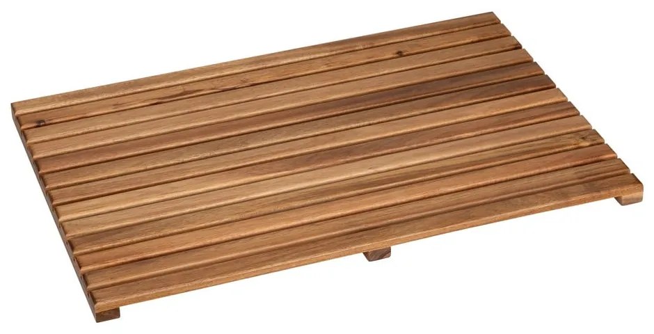 Natúr színű fa fürdőszobai kilépő 40x60 cm Acacia – Wenko