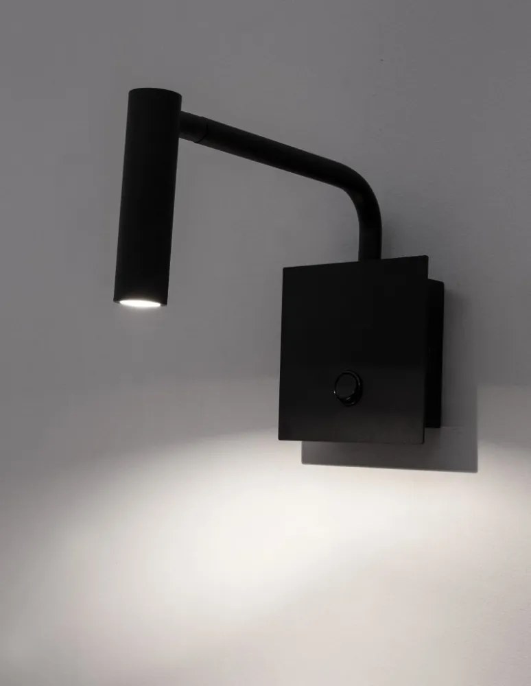 Fali Lámpa Fekete SICILY NOVA LUCE 7140181