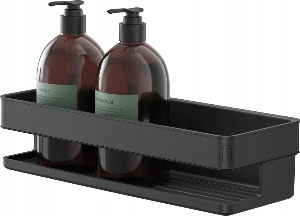 Tiger Carv zuhanykosár 28 cm fekete 800250