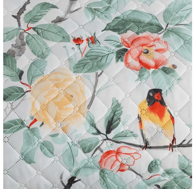 Ágytakaró PETALIA mintával, színes Méret: 170 x 210 cm