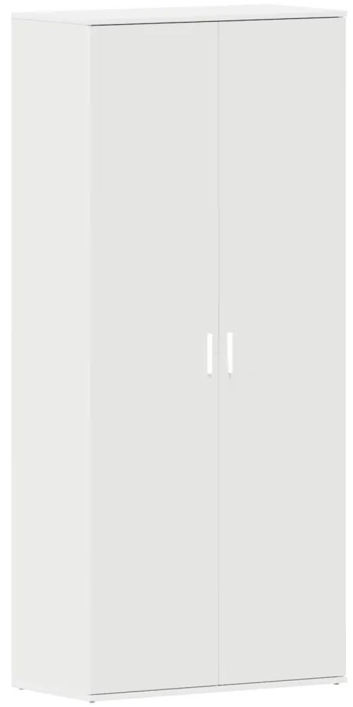Cipőszekrény Fehér 80x39x180 cm Műanyag