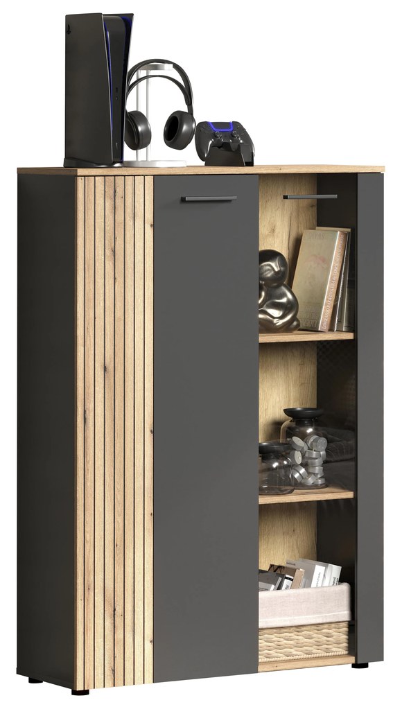 Vitrin Esferas 3 (grafit + evoke tölgy) . 1116832