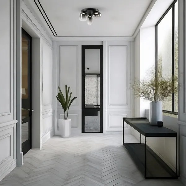 LED Mennyezeti lámpa VASO LED/12W/230V átm. 42 cm fekete/füstös