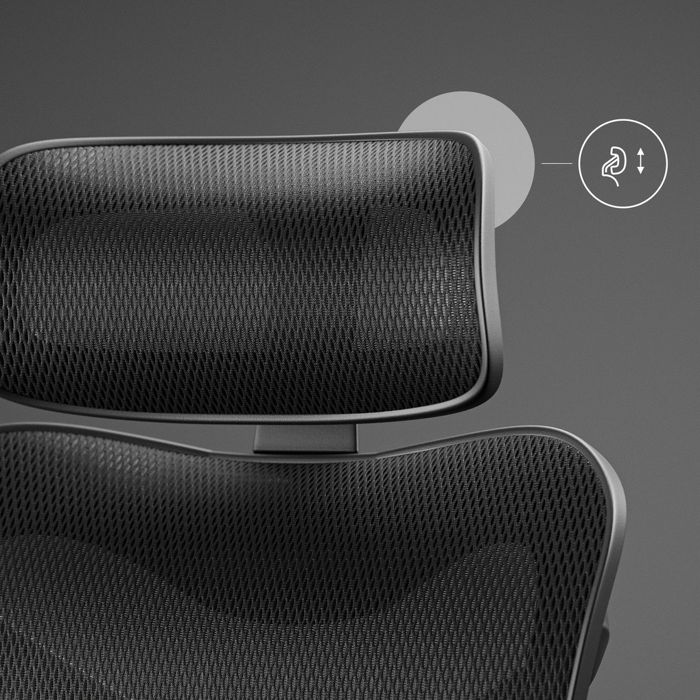 Ergonomikus irodai szék fekete: Diablo V-Commander