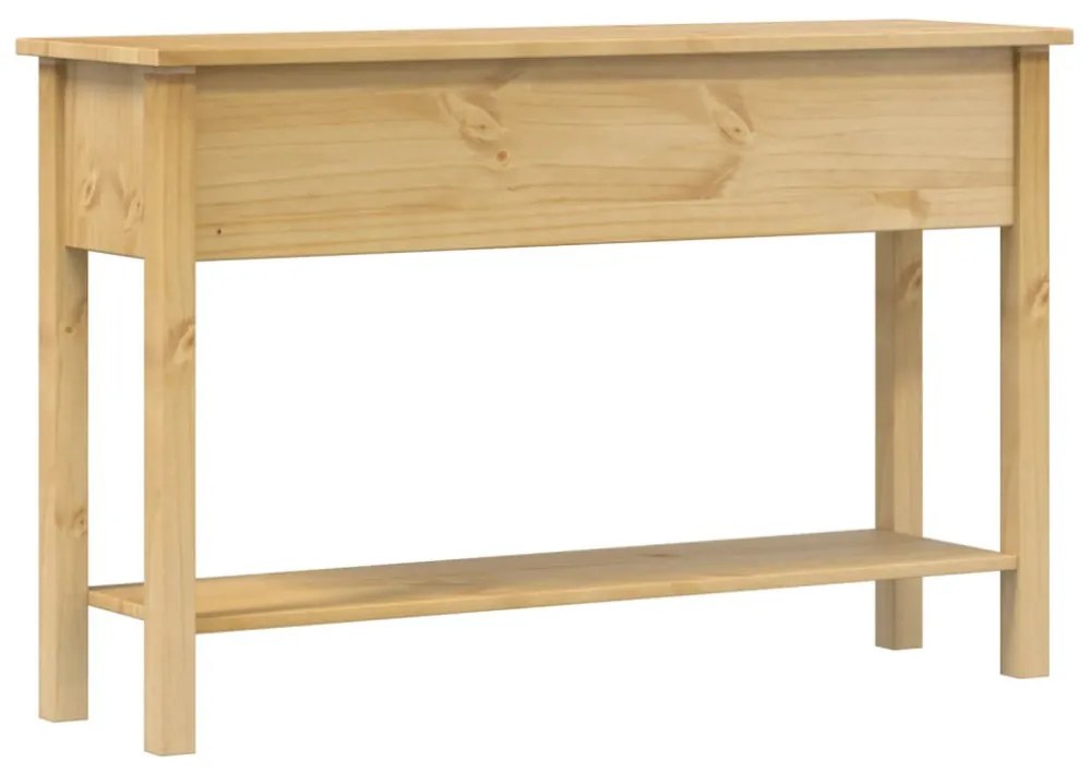 Corona tömör fenyőfa konzolasztal 114 x 34,5 x 73 cm