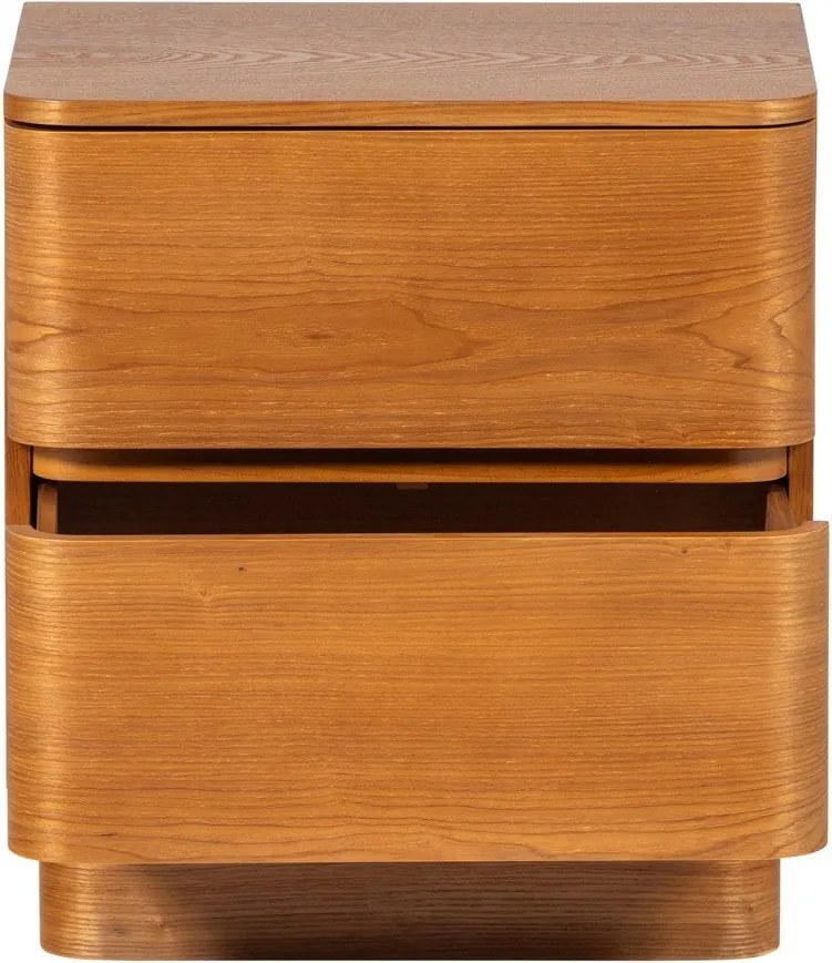 Natúr színű éjjeliszekrény Fejo – WOOOD