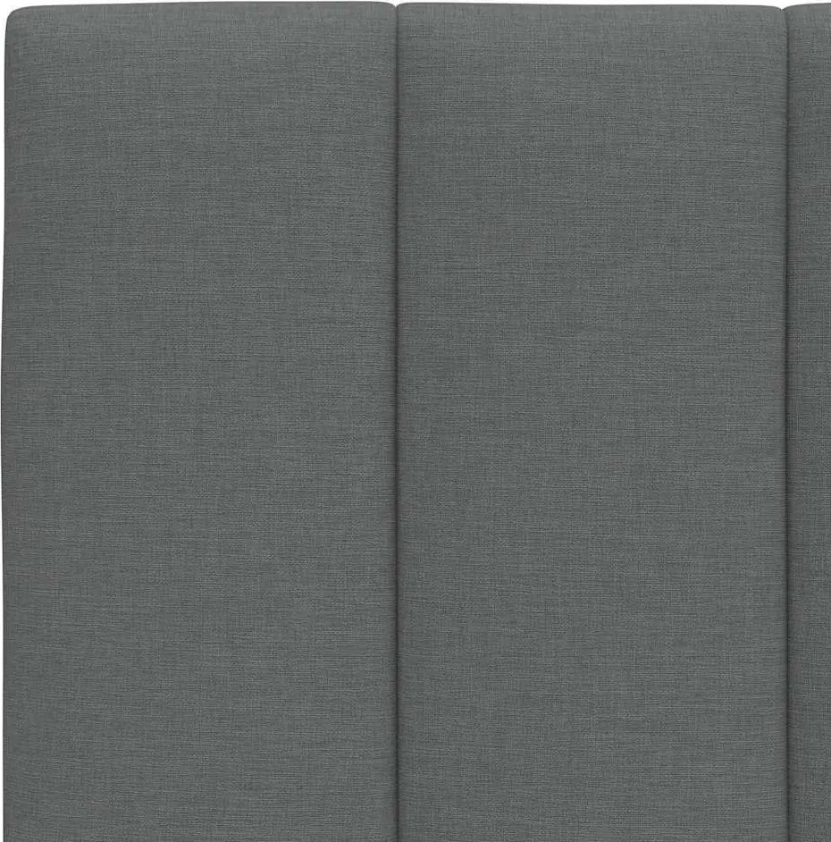 sötétszürke szövet fejtámla párna Hanko 140 cm