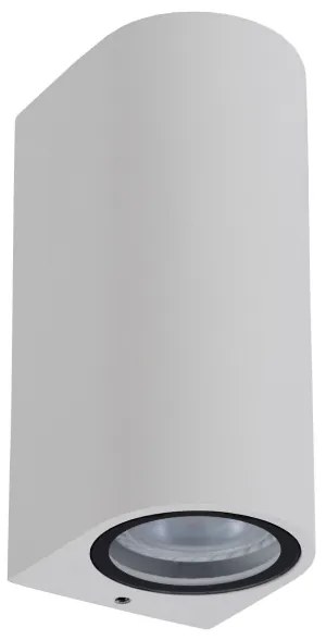Lucide 69801/02/31 - Kültéri fali lámpa ZARO 2xGU10/35W/230V IP44 fehér
