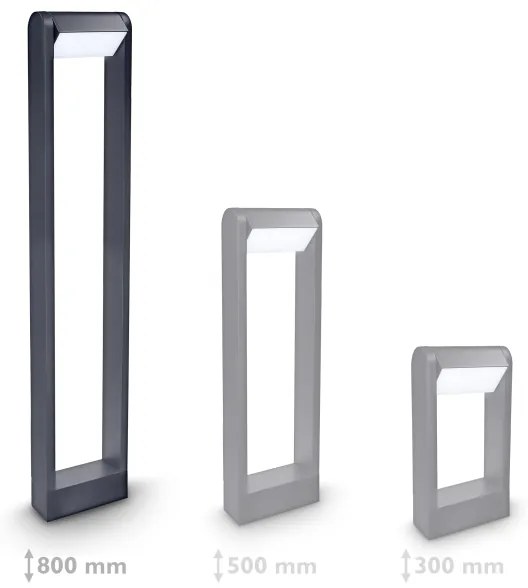 Brilagi - LED Kültéri lámpa CROTONE LED/7W/230V antracit IP54 80 cm