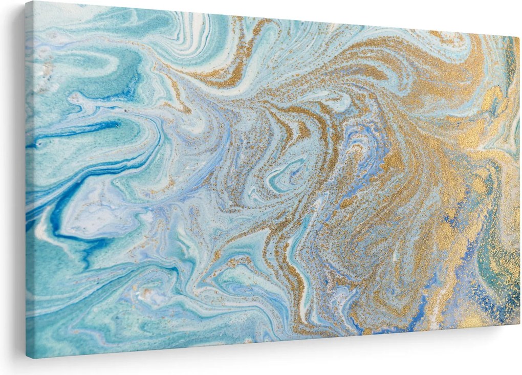Kép - Kék márvány (90x60 cm)