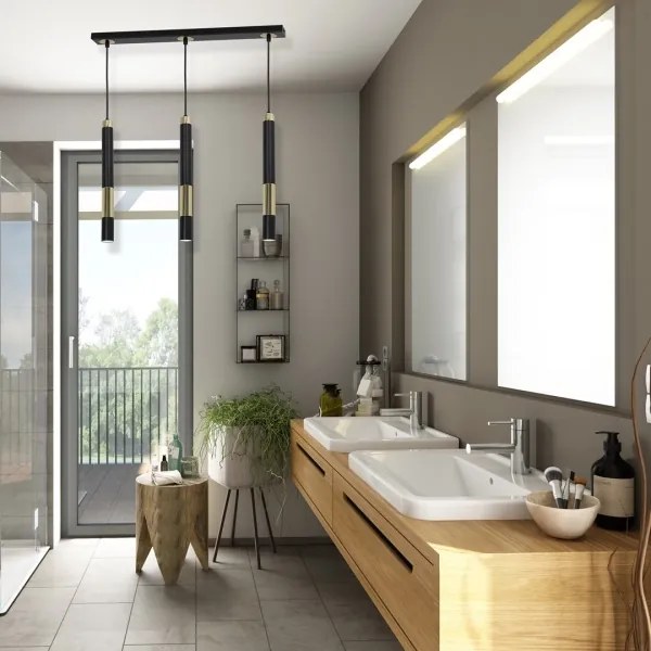 LED csillár DALLAS 3xGU10 / 3W / 230V