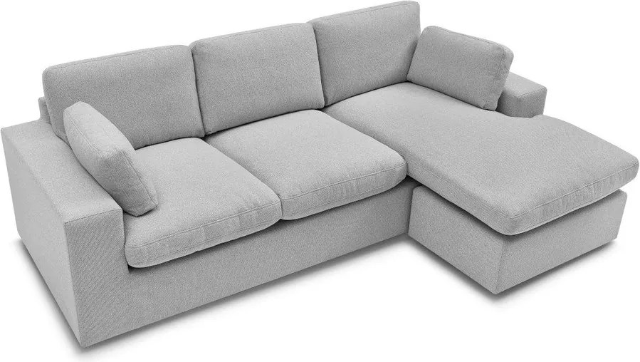 Világosszürke sarokkanapé Belair – Bobochic Paris