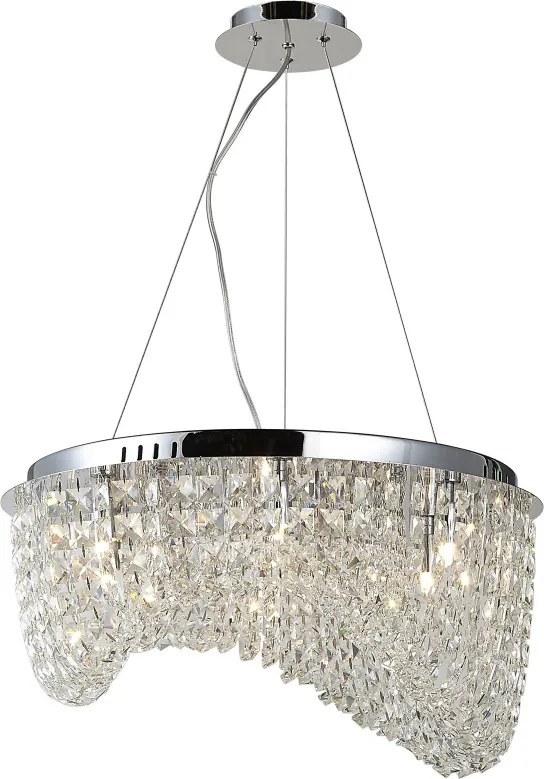 AZZARDO 1284 CARMEN Modern Led Függesztett Lámpa G9 IP20