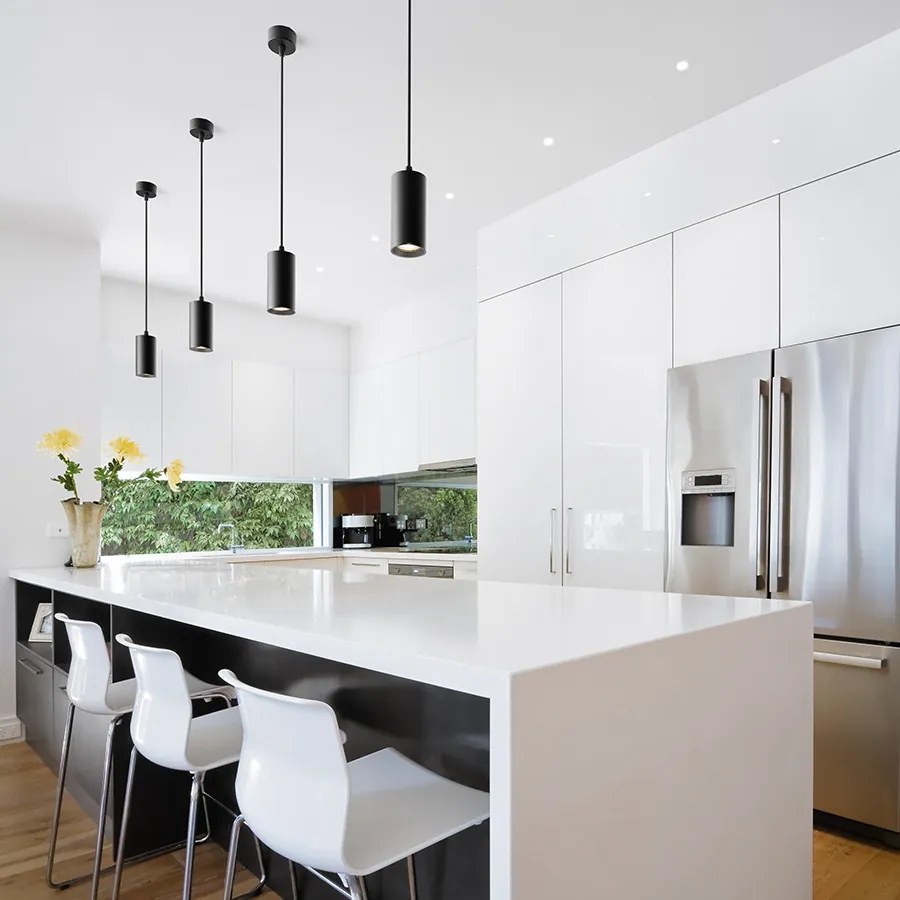 RENDL BELENOS závěsná černá 230V LED GU10 9W