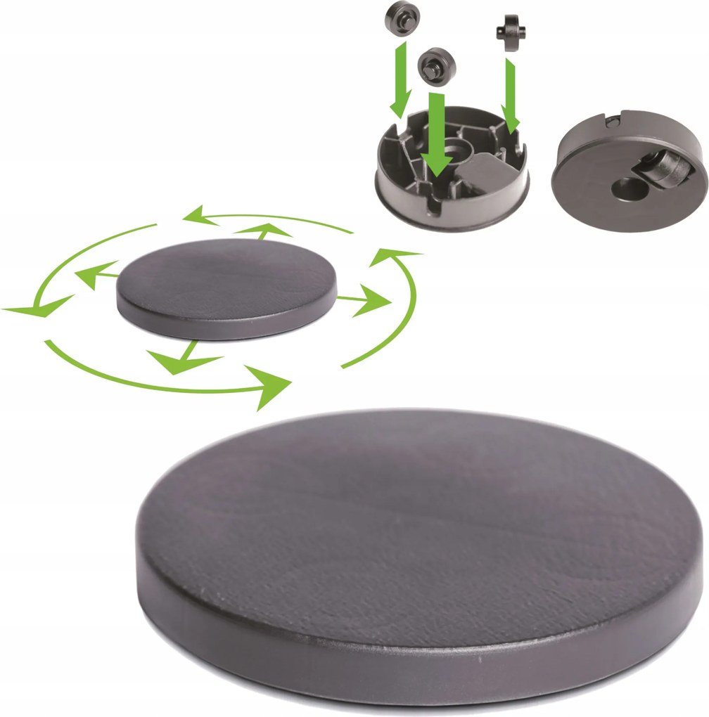 Kerek állvány kerek mozgatható virágtartó