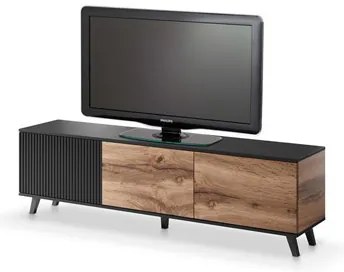 TV asztal Ranae RTV2 (wotan tölgy + fekete). 1038836