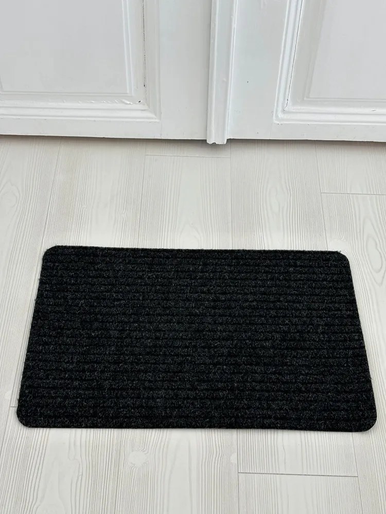 Fekete szennyfogó szőnyeg 40x70 cm