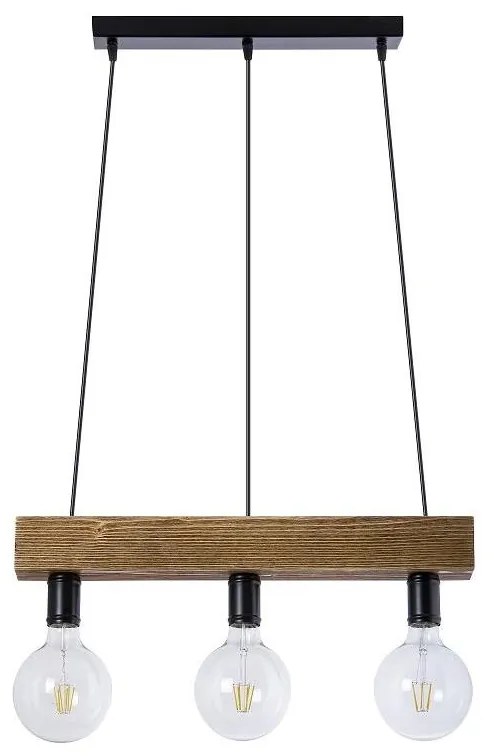 Csillár zsinóron 3xE27/60W/230V