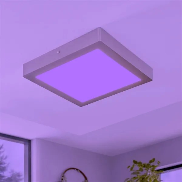 Eglo 96681 - LED RGBW fényerőszabályozható mennyezeti lámpa FUEVA-C LED/21W/230V