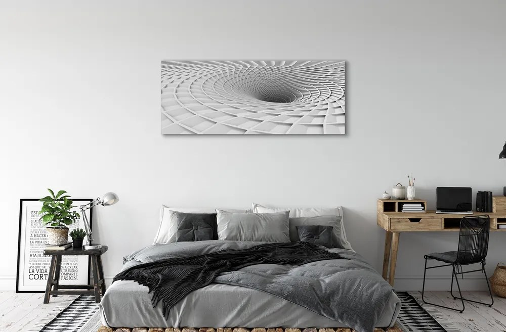 Canvas képek 3d geometriai garat 100x50 cm