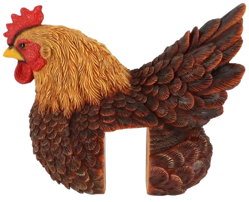 Poligyanta kerti szobor Hen – Esschert Design