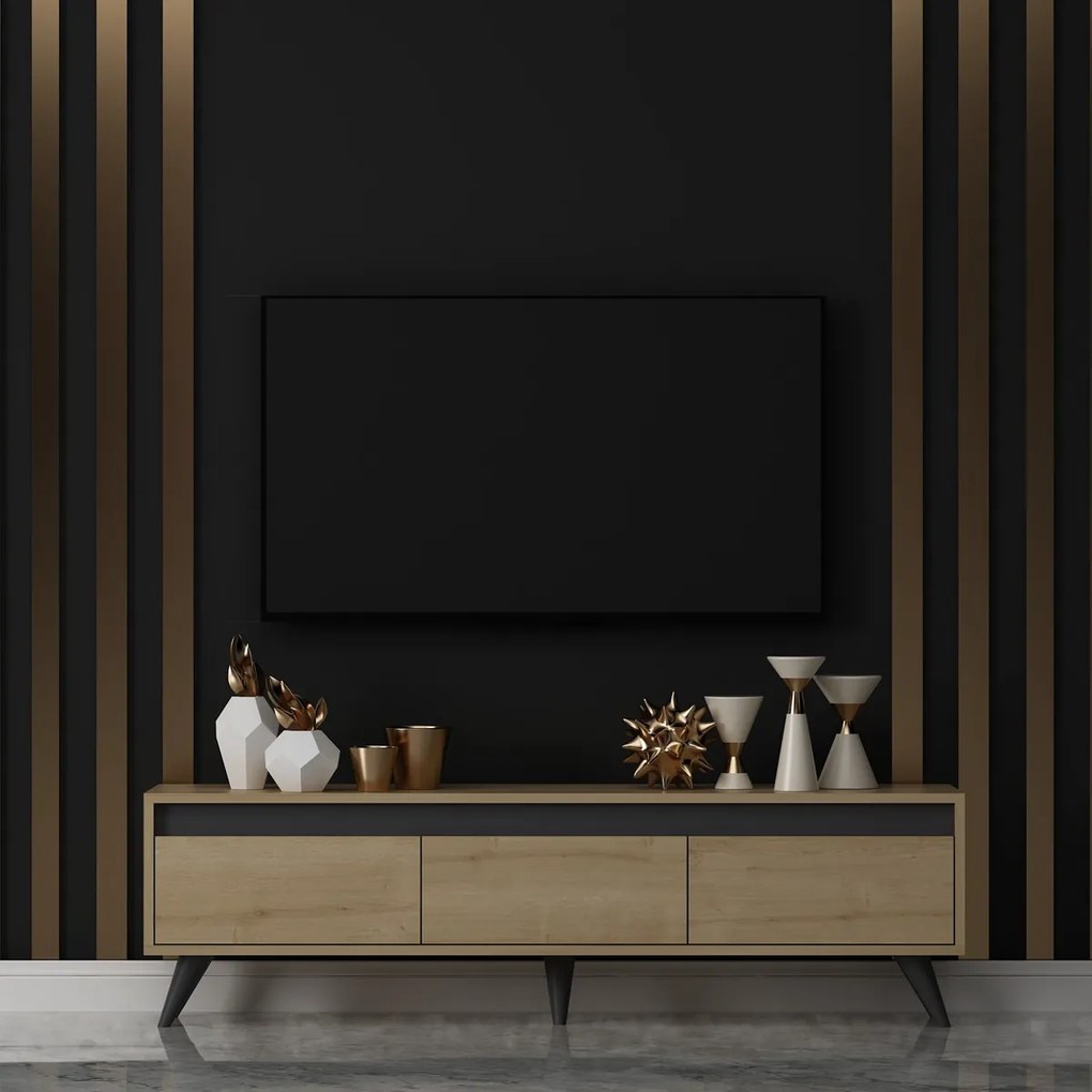 Century Sapphire Oak TV asztal