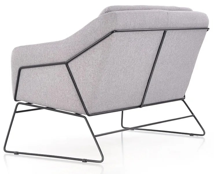 Kétüléses Soft II XL, szürke / fekete