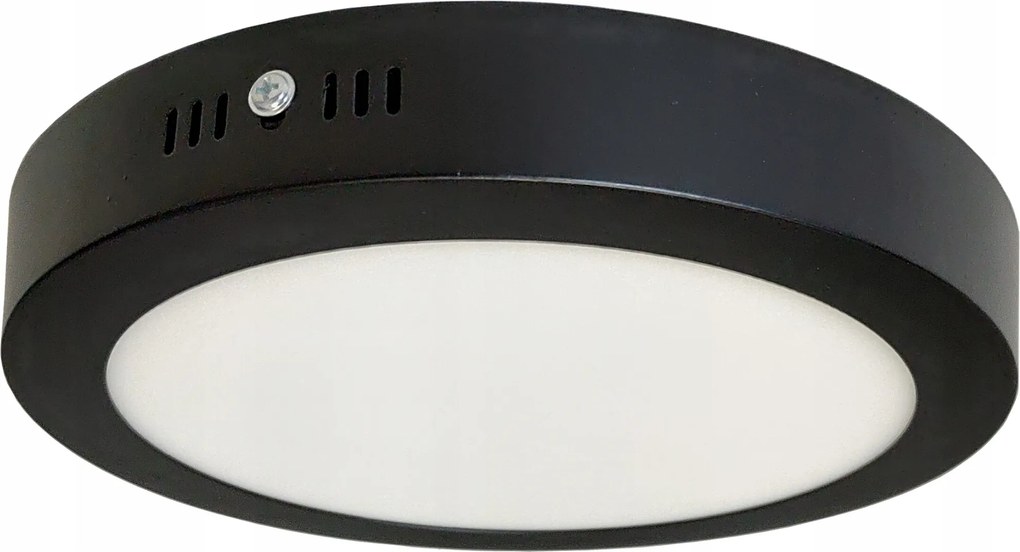 Mennyezeti lámpa, panel, lámpa 18W Led, fekete lámpatest