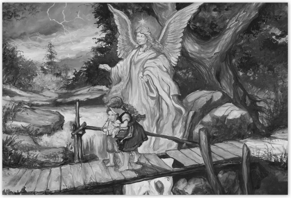 Poszterek 200x135 Ajándék keresztelőre Angyal