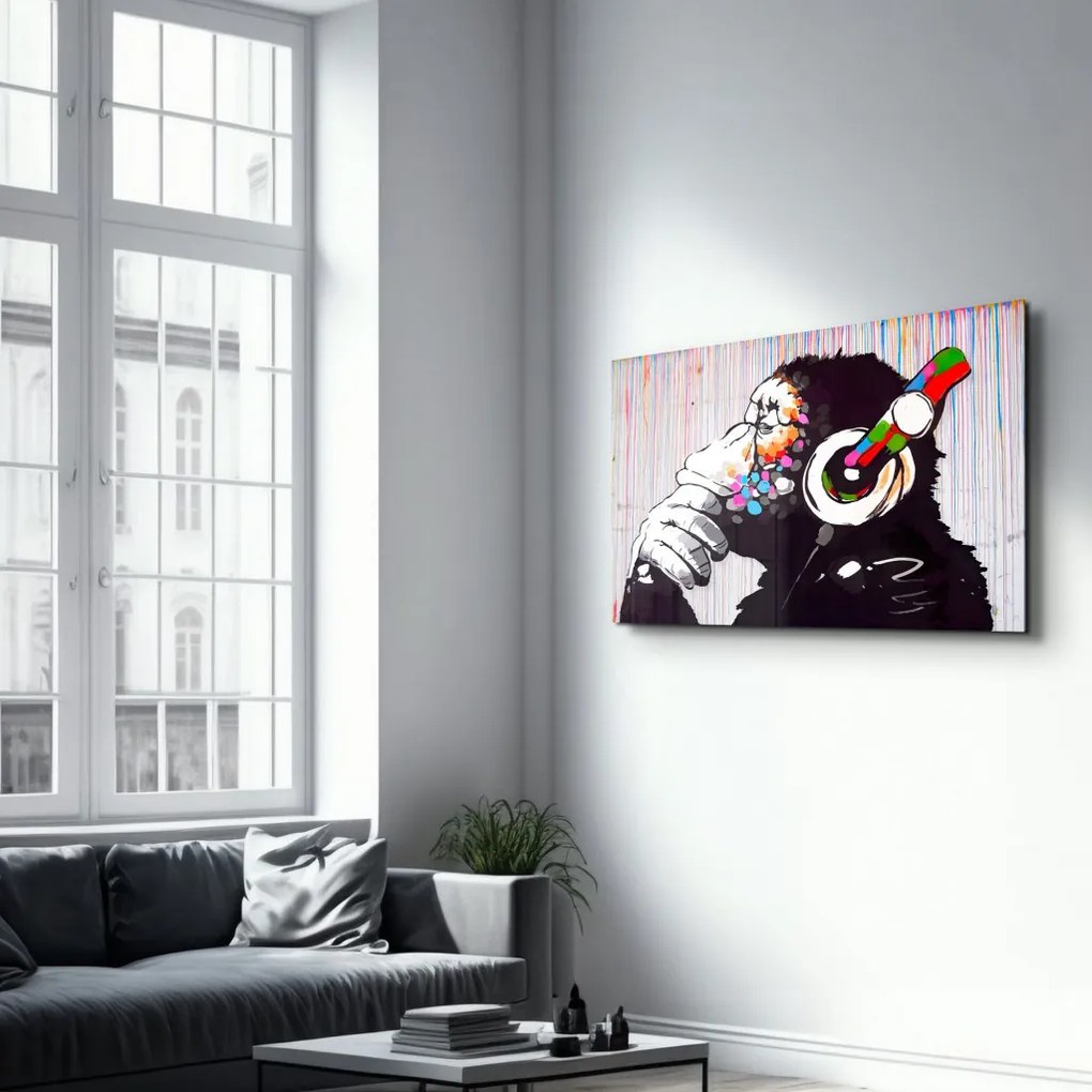 CAM-3091 edzett üvegkép, 46 x 72 cm