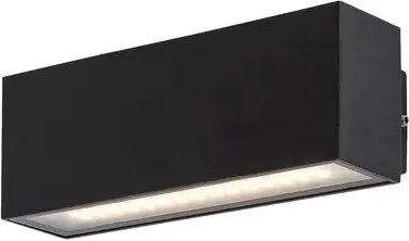 Rabalux mataro kültéri fali lámpa 10w 720lm ip54 fekete