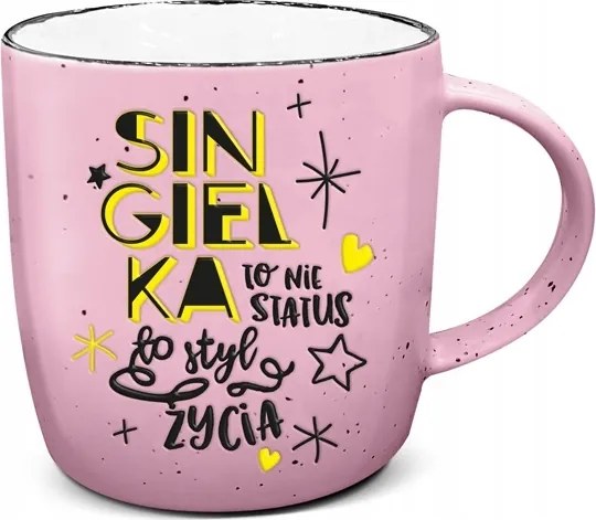 Porcelán Bögre Valami Csodálatos 350ml