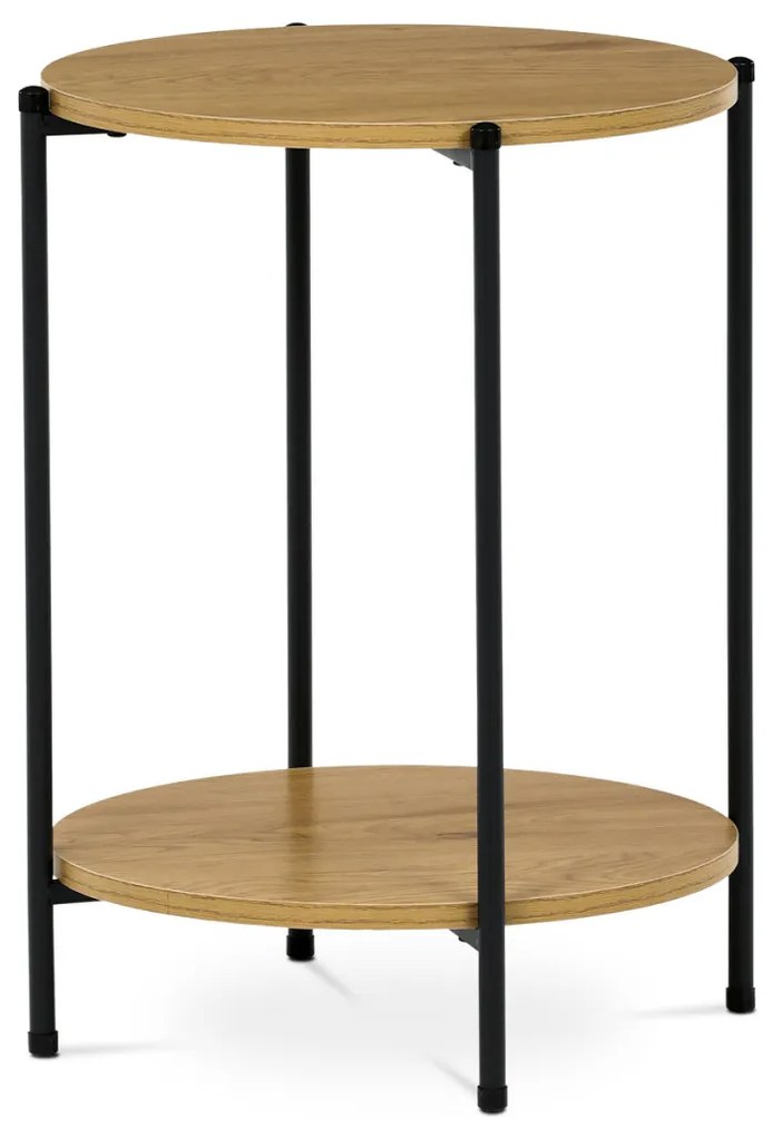 Măsuță de cafea/masă bufet în culoarea stejarului, din MDF.