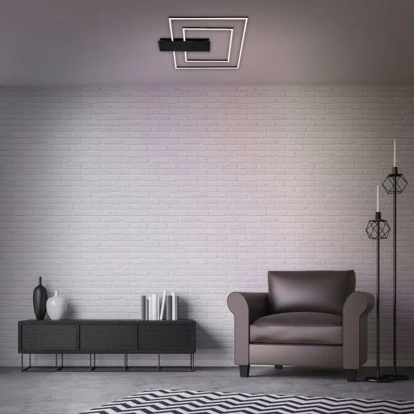 Briloner 3545-015 - LED Dimmelhető mennyezeti lámpa NICO LED/25W/230V fekete