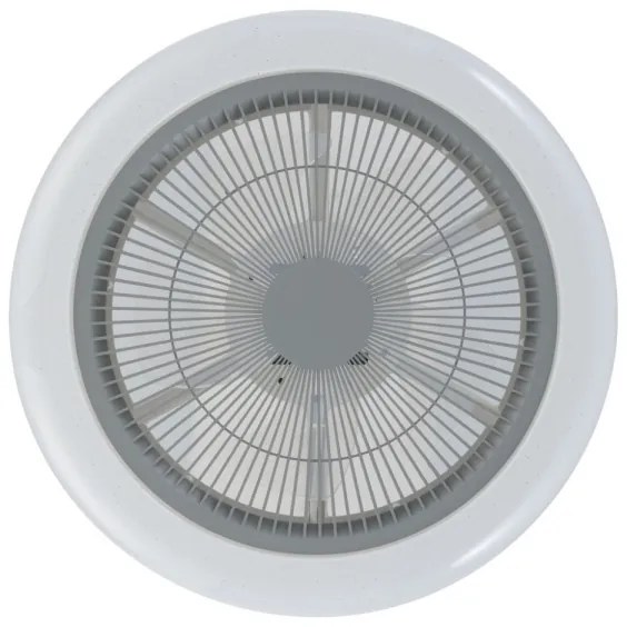 Eglo 35138 - LED Dimmelhető mennyezeti ventilátor KOSTRENA LED/25,5W/230V szürke + távirányító