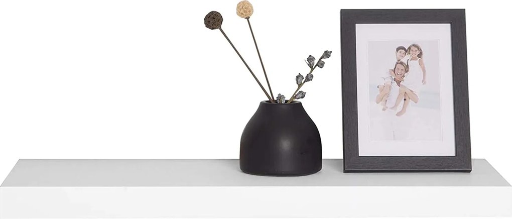 Polc Mdf Woltu 40 x 23 cm fehér, stílus és tárolási elegancia