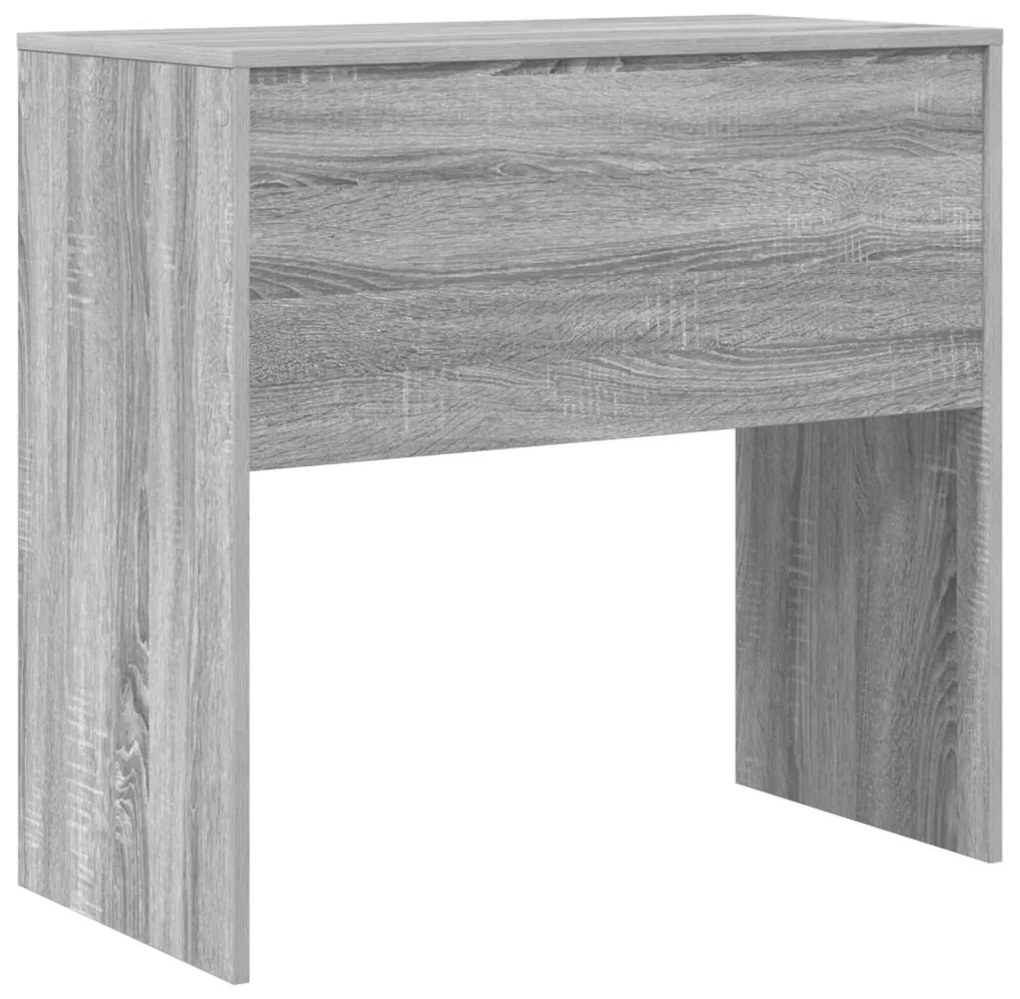 Íróasztal Szürke sonoma Összeszerelt fa 80 x 40 x 76 cm Egyszerű