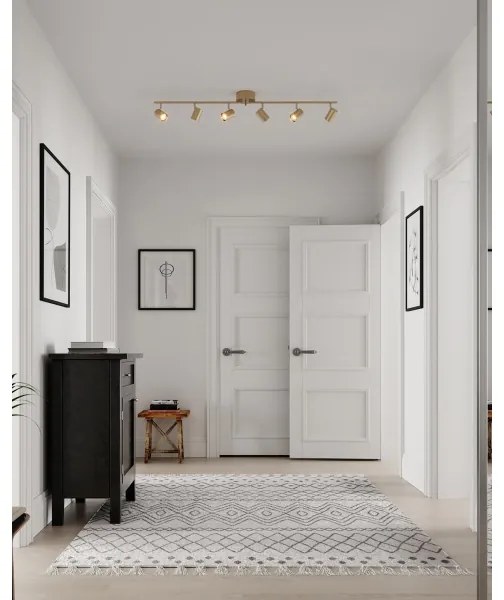 ByRydens 4202100-6501 - Spotlámpa CORRECT 6xGU10/7W/230V arany