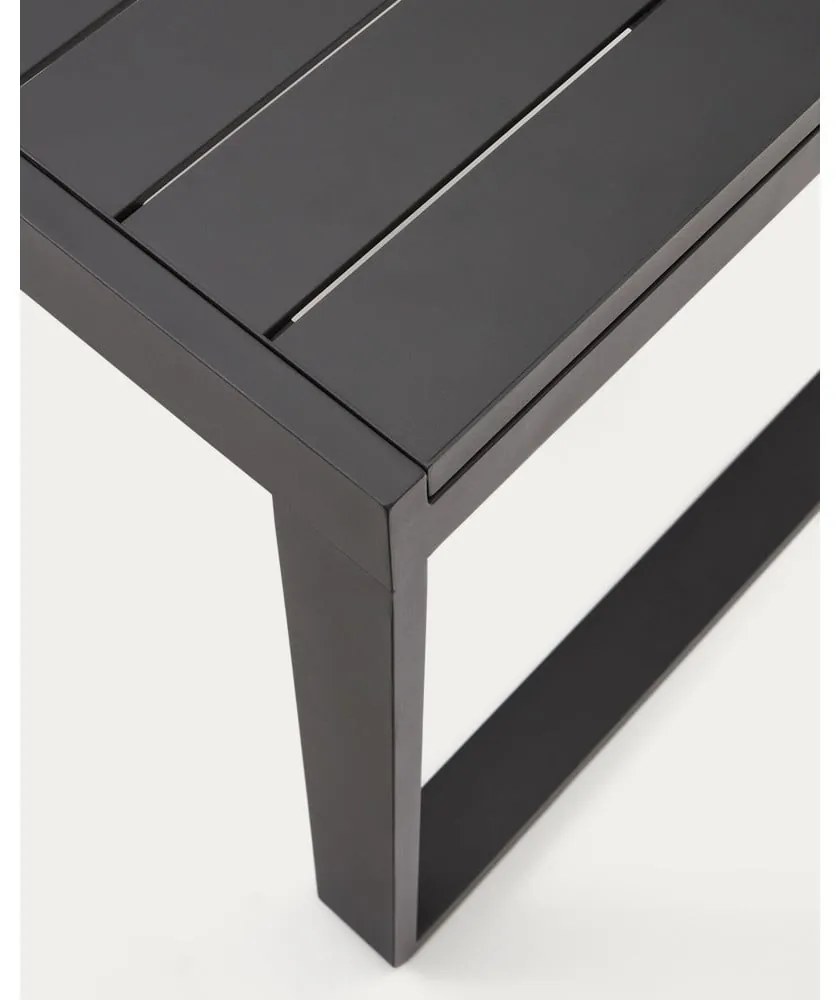 Fém kerti étkezőasztal 100.5x220 cm Galdana – Kave Home