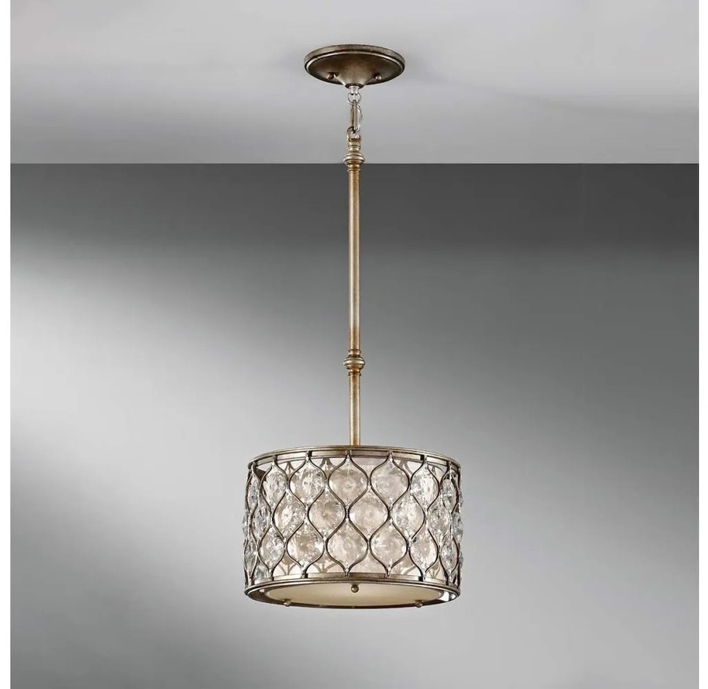 Feiss FE-LUCIA-P-C - Csillár rúdon LUCIA 1xE27/60W/230V