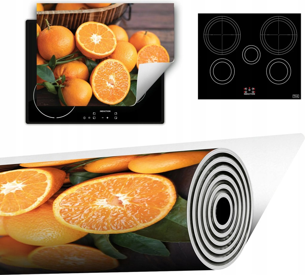 Vinyl Szőnyeg A Konyhába Több Hely 70x52 narancssárga