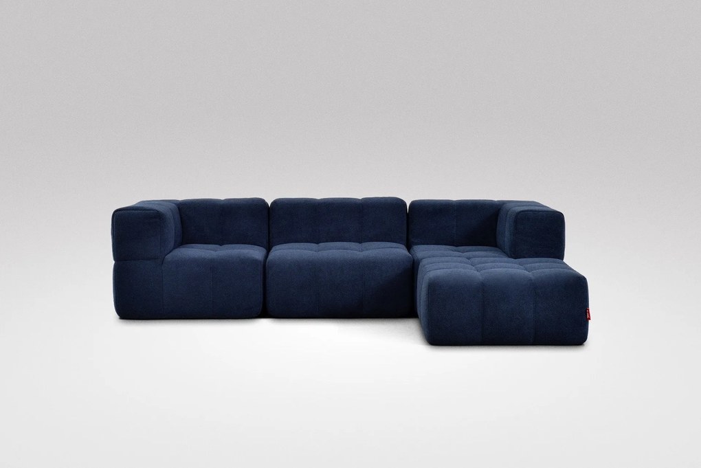 4 Teiliges Modulares Sofa – Blau