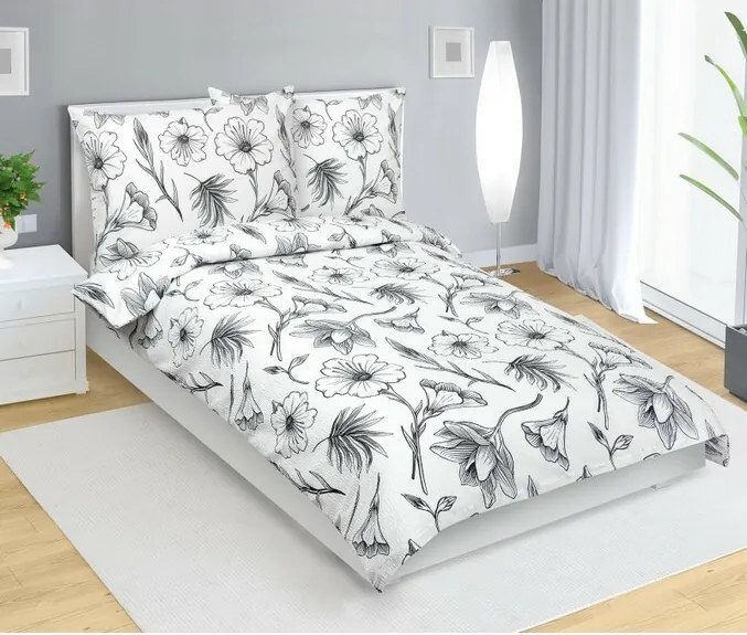 Bellatex Krepp ágynemű Ibišek, 140 x 200 cm, 70 x90 cm, 140 x 200 cm, 70 x 90 cm