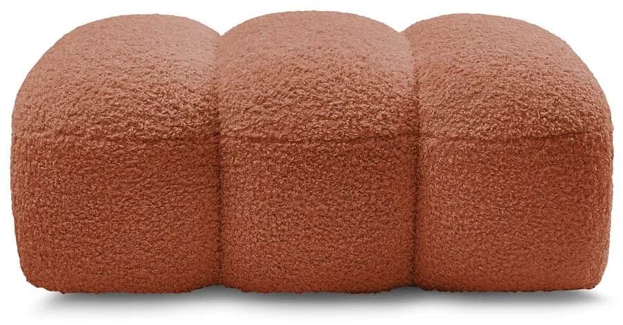 Téglavörös buklé lábtartó Hippolyte – Bobochic Paris