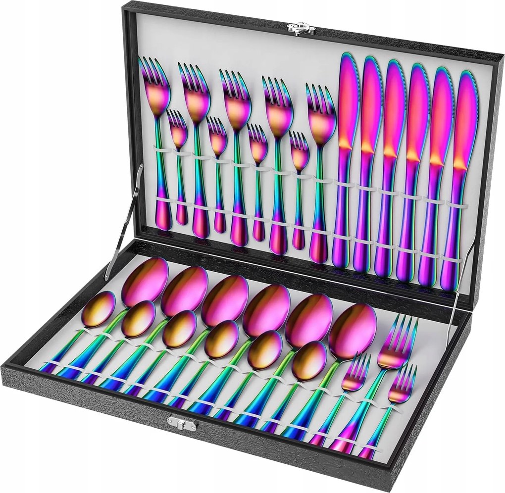 Velaze Evőeszköz szett 30 részes 6 személyes kanál kés villa szett