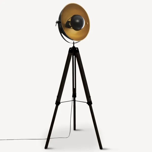 Atmosphera - Állólámpa LAHTI 1xE27/25W/230V paulownia