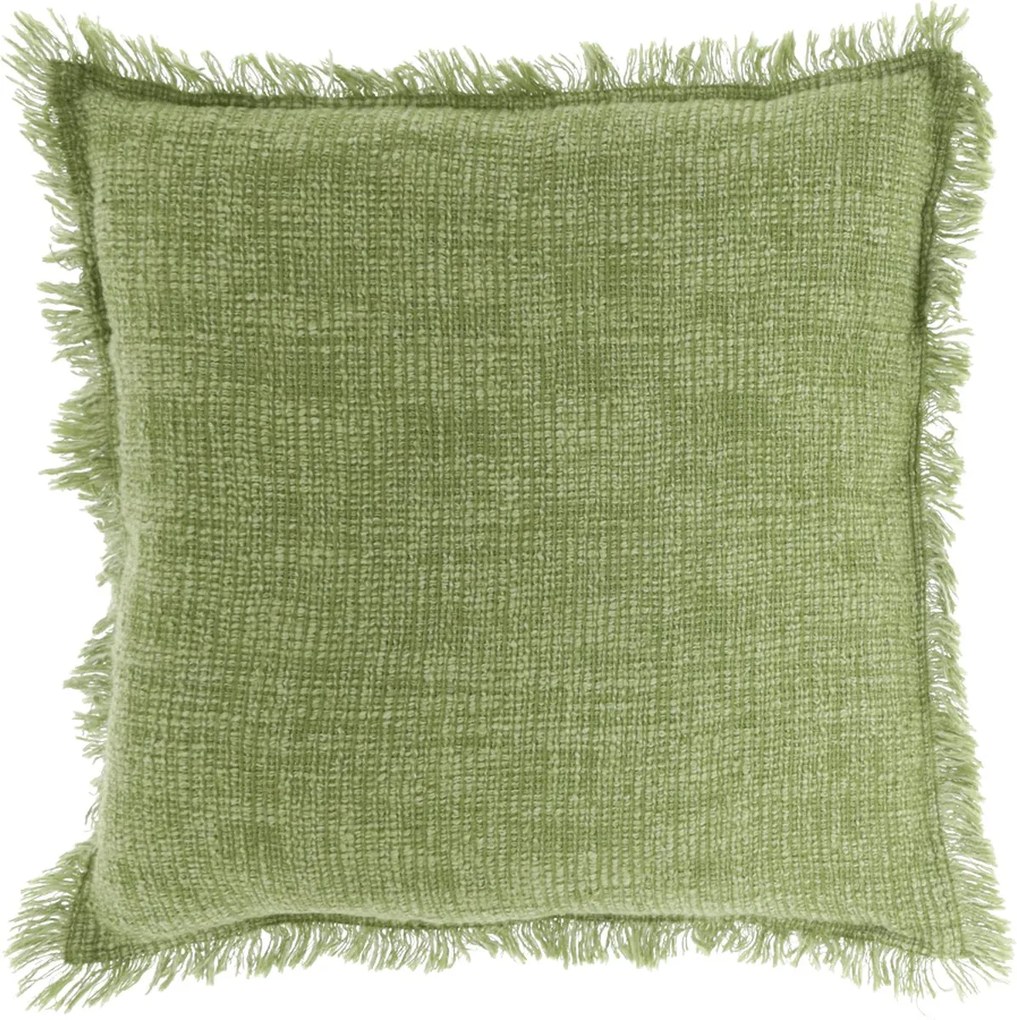 Dekoratív párna MAXIMEA 45x45 cm, olíva zöld