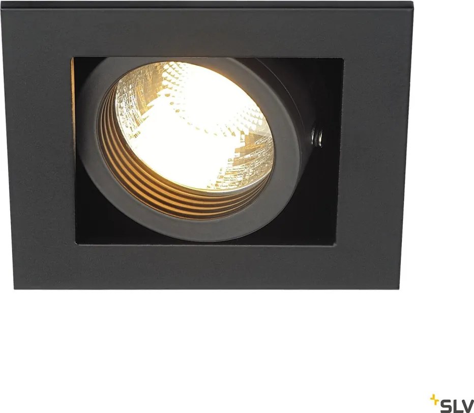 SLV KADUX 115510 Beépíthető spotlámpa 1x50W/GU10 IP20