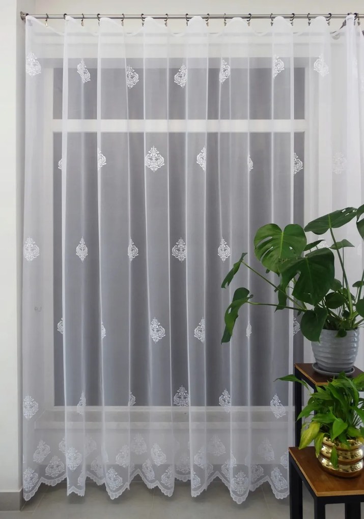 Mg Függöny 33009 Fehér 200x250cm készre varrva Bt M