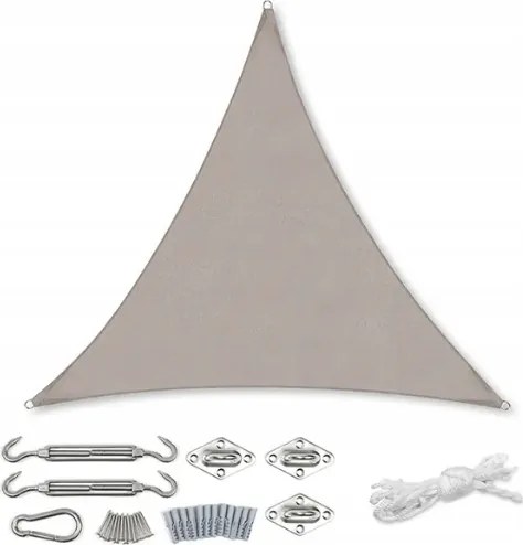 Kerti Napvitorla Napellenző Napellenző 360 x 360 X 360 Cappucino